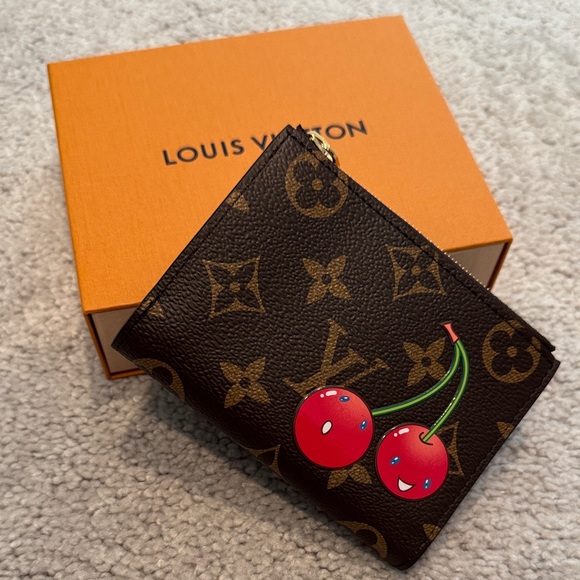 Louis Vuitton Murakami Cerise Cherry Lisa Monogram Wallet